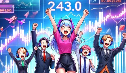 【243.0pips獲得！】FX自動売買ツール（EA）チーム