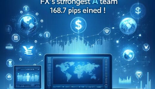 【168.7pips獲得！】FX自動売買ツール（EA）チーム