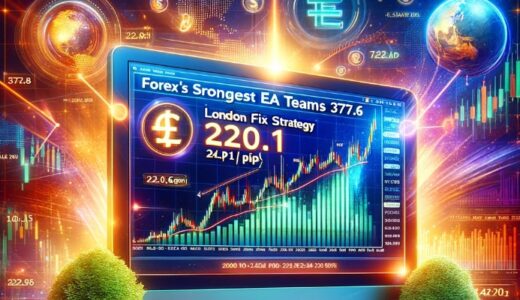 【377.6pips獲得！】FX自動売買ツール（EA）チーム