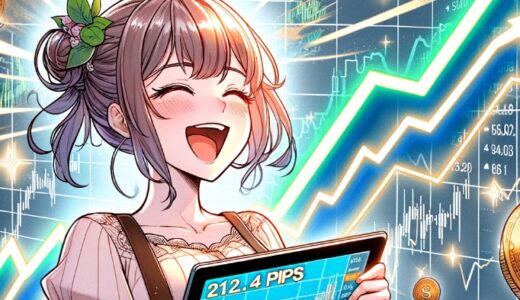 【212.4pips獲得！】FX自動売買ツール（EA）チーム