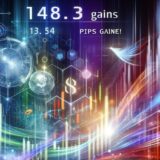 【148.3pips獲得！】FX自動売買ツール（EA）チーム