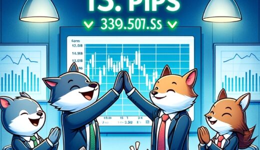 【13.8pips獲得！】FX自動売買ツール（EA）チーム