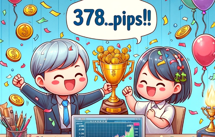 【378.2pips獲得！】FX自動売買ツール（EA）チーム：「激勝ち AUDNZD」が247.7pipsを稼ぐ