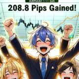 【20.8pips獲得！】FX自動売買ツール（EA）チーム：激勝ち AUDNZDが20.0 pips獲得！