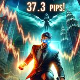 【37.3pips獲得！】FX自動売買ツール（EA）チーム：Turn Up EAが37.3pipsを稼ぐ大躍進