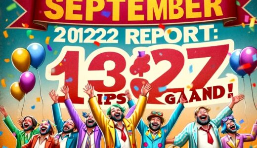 《2022年9月報》【1382.7pips獲得！】FX自動売買ツール（EA）チーム