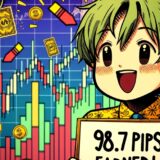 【98.7pips獲得！】FX自動売買ツール（EA）チーム：Assye亜種が80.9pipsを稼ぐ