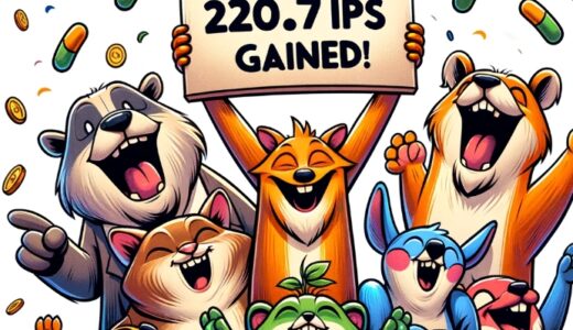 《週報》【220.7pips獲得！】FX自動売買ツール（EA）チーム：PerfectOrder_GBPJPYが469.1pipsを稼ぐ