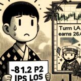 【81.2pipsの損失】FX自動売買ツール（EA）チーム：Turn Up EAが26.4pips稼ぐ