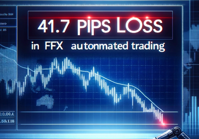 【41.7pipsの損失】FX自動売買ツール(EA)チーム：今回の挑戦は厳しい結果に