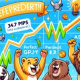 【34.7pips獲得！】FX自動売買ツール（EA）チーム：PerfectOrder_GBPJPYとAssye亜種が34.7pips稼ぐ