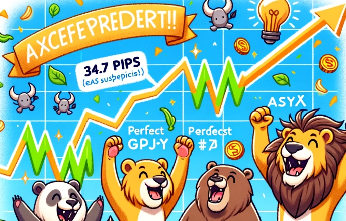 【34.7pips獲得！】FX自動売買ツール（EA）チーム：PerfectOrder_GBPJPYとAssye亜種が34.7pips稼ぐ