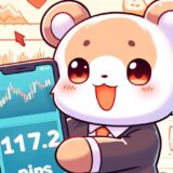 【117.2pips獲得！】FX自動売買ツール（EA）チーム：Triple Scalperが125.9pipsを稼ぐ