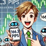 【166.3pips獲得！】FX自動売買ツールEAチーム：PerfectOrder_GBPJPY」が51.7pips獲得！