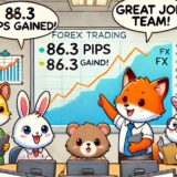 【86.3pips獲得！】FX自動売買ツールEAチーム：Triple Scalperが97.9pipsを稼ぐ