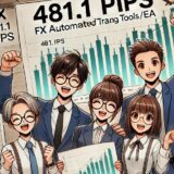 《週報》【481.1pips獲得！】FX自動売買ツールEAチーム：激勝ち AUDNZDが263.2pipsを稼ぐ