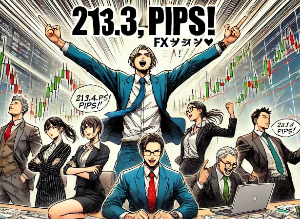 【213.4pips獲得！】FX自動売買ツールEAチーム：Triple Scalperが87.9pipsを稼ぐ