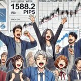 《週報》【1588.2pips獲得！】FX自動売買ツールEAチーム：PerfectOrder_GBPJPYが600.1pipsを稼ぐ