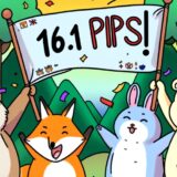 【16.1pips獲得！】FX自動売買ツールEAチーム：Triple Scalperが64pipsを稼ぐ