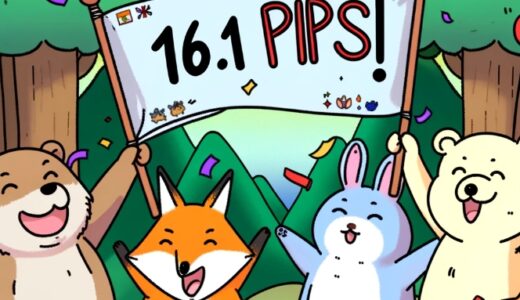 【16.1pips獲得！】FX自動売買ツールEAチーム：Triple Scalperが64pipsを稼ぐ