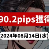 【190.2pips獲得！】FX自動売買ツールEAチーム：激勝ち AUDNZDが104.3pipsを稼ぐ