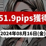 【251.9pips獲得！】FX自動売買ツールEAチーム：PerfectOrder_GBPJPYが181.6pipsを稼ぐ