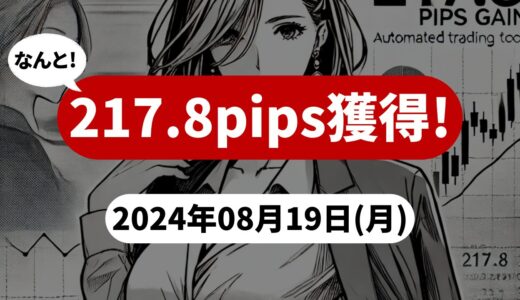 【217.8pips獲得！】FX自動売買ツールEAチーム：London Fix Strategyが119.9pipsを稼ぐ