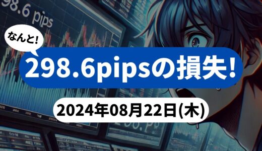 【298.6pipsの損失！】FX自動売買ツール（EA）チーム：Triple Scalperが302.9pipsを失う