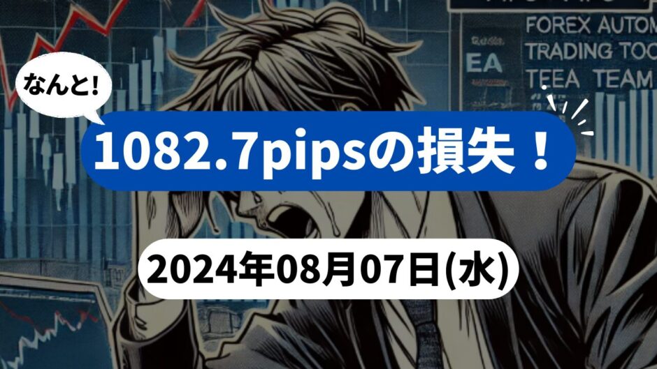 【1082.7pipsの損失！】FX自動売買ツールEAチーム：Triple Scalperが1144.5pipsの損失