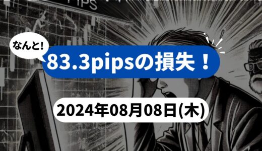 【83.3pipsの損失！】FX自動売買ツールEAチーム：Triple Scalperが138pipsを稼ぐも全体では赤字に