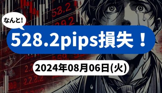 【528.2pipsの損失！】FX自動売買ツールEAチーム：PerfectOrder_GBPJPYが834.2pipsを稼ぐも全体では赤字に