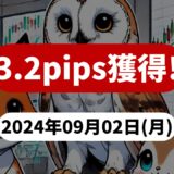 【3.2pips獲得！】FX自動売買ツールEAチーム：Triple Scalperが62.9pips稼ぐ