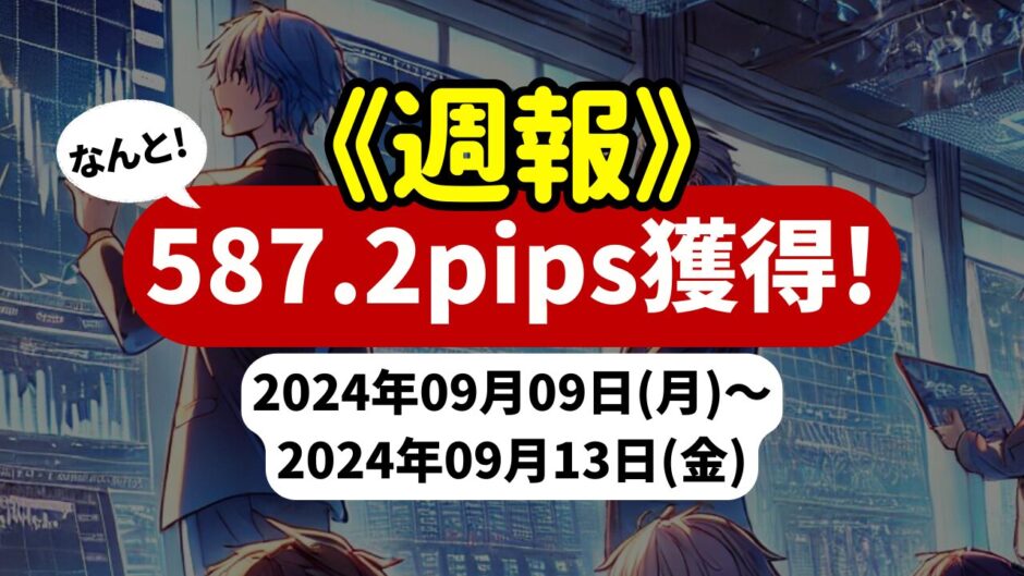 《週報》【587.2pips獲得！】FX自動売買ツールEAチーム：Triple Scalperが480.1pipsを稼ぐ