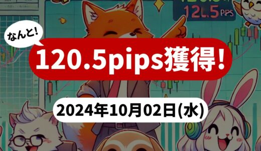 【120.5pips獲得！】FX自動売買ツールEAチーム：Triple Scalperが234.5pipsを稼ぐ