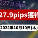 【227.9pips獲得！】FX自動売買ツールEAチーム：Triple Scalperが176pipsを稼ぐ