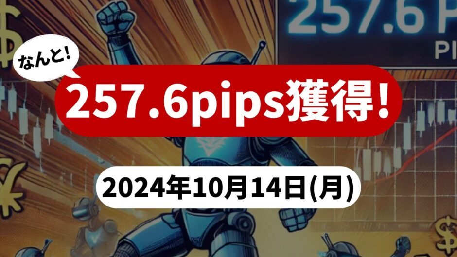 【257.6pips獲得！】FX自動売買ツールEAチーム：Triple Scalperが199.8pipsを稼ぐ