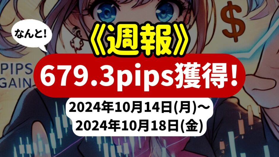 《週報》【679.3pips獲得！】FX自動売買ツールEAチーム：Triple Scalperが659.5pipsを稼ぐ