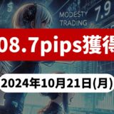 【208.7pips獲得！】FX自動売買ツールEAチーム：Triple Scalperが176.3pipsを稼ぐ