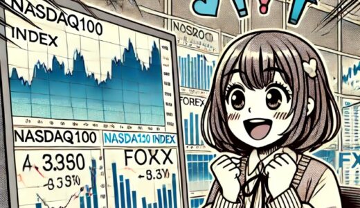 NASDAQ100指数とFXの相関関係を活かして自動売買！