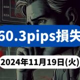 【-60.3pips損失】FX自動売買ツールEAチーム：Triple Scalperが128.0pips獲得