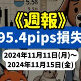 《週報》【-95.4pips損失】FX自動売買ツールEAチーム：Triple Scalperが346.2pipsの大幅プラス！