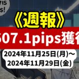 《週報》【1607.1pips獲得！】FX自動売買ツールEAチーム：Triple Scalperが691.2pipsの大幅プラス！