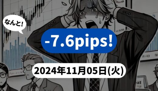 【-7.6pips！】FX自動売買ツールEAチーム：Triple Scalperが56.0pipsを獲得