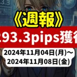 《週報》【1293.3pips獲得！】FX自動売買ツールEAチーム：Triple Scalperが525.8pipsの大勝利！