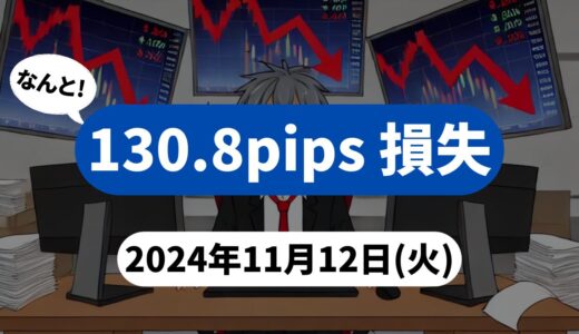 【-130.8pips 損失】FX自動売買ツールEA総合レポート：分析と今後の展望