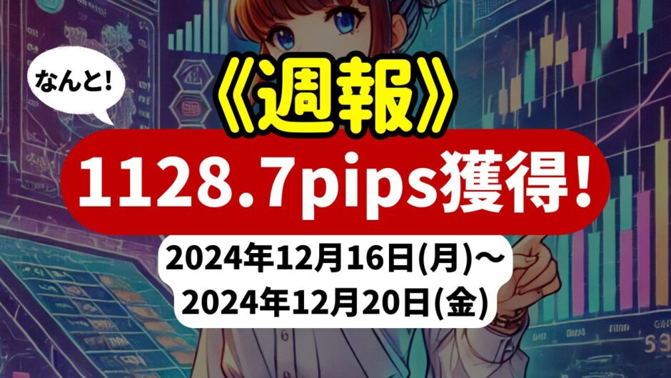 《週報》【1128.7pips獲得！】FX自動売買ツールEAチーム：Triple Scalperが382.5pipsを獲得！